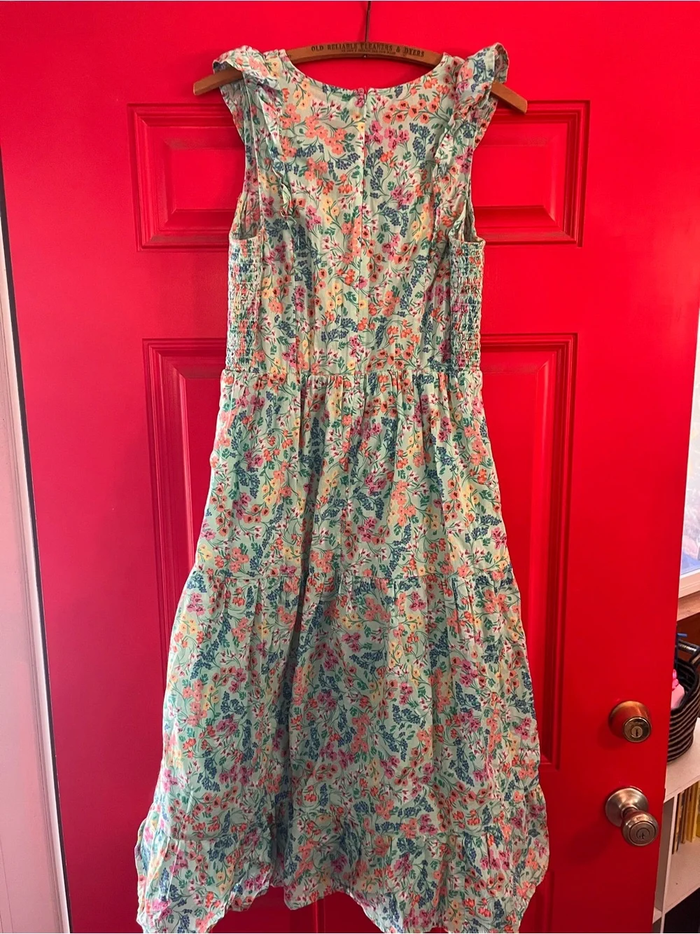 J. Crew Floral Ruffled Sundress size 8